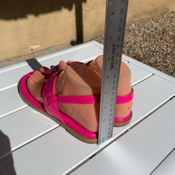 New Cole Hann Grandseries hot pink leather sandals size 6B - Picture 6 of 16
